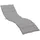vidaXL Sonnenliegen-Auflage 200 x 70 x 3 cm grau 1 St.