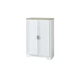 Möbel Boss JUDITH Aktenschrank 86,00 x 38,00 x 127,00 cm weiß