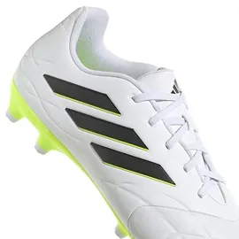 adidas Copa Pure.3 FG Herren Cloud White/Core Black/Lucid Lemon 42