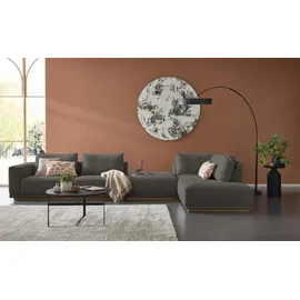 Musterring Eckcouch Mikrofaser 3-Sitzer Beige
