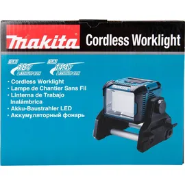 Makita Baustrahler Metall 14,4V-18V schwarz/blau ohne Akku