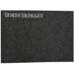 4er Platzset Tischset Platzdeckchen Untersetzer Platzmatten Filz