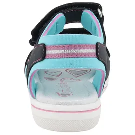 Tom Tailor Sandale Blau/Rosa/Türkis 33