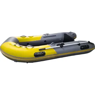 Schlauchboot Ruderboot AQUALELA 230 Alu Boden Paddelboot Gummiboot rot RIB