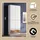Home Affaire Malcesine Garderobenschrank 74x34x191 cm weiß