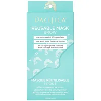 Pacifica Beauty | Wiederverwendbare Augenbrauenmaske | 100% Silikon | Vakuumversiegelung & Lifting-Effekt | Minimieren Sie feine Linien + Falten | Paar mit Serum | Aufbewahrungsdose enthalten | Vegan + Tierversuchsfrei