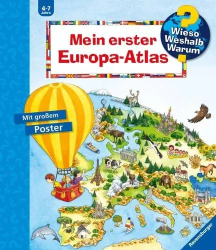 Preisvergleich Produktbild WWW - Mein erster Europa-Atlas