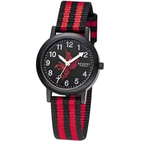 REGENT F-1476 Gehäuse 32 mm Quarz schwarz Armbanduhr