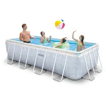 Intex Chevron Prism Frame Pool Set 400 x 200 x 100 cm inkl. Filterpumpe