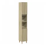 vidaXL Sonoma-Eiche Hochschrank 30 x 30 x 190 cm Holz