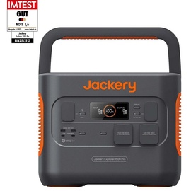 Jackery Explorer 1500 Pro, 1512Wh tragbare Powerstation, Schnellladung in 2 Std.