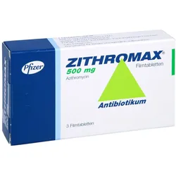 Zithromax 500 mg Filmtabletten 3 St