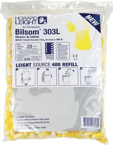Bilsom Nachfüllpack Gehörschutzstöpsel 303L (1006186)