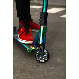Tempish Gang Erax Rainbow Freestyle Tretroller - Rosa,Grün,Gelb - universelle