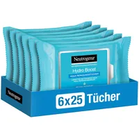Neutrogena Hydro Boost Aqua Reinigungstücher 6 x 25 St.