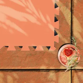 Eyepower Poolmatte orange 1,9 m2