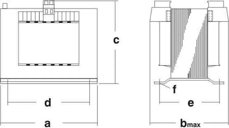 Redur GmbH & Co.KG Einphasen- Steuer- Trenn- CSTN 250/230/230