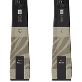 Salomon S/max N°10+m10 Gw L80 Damen Alpin-skiausrüstung Schwarz/Bronze 165 cm