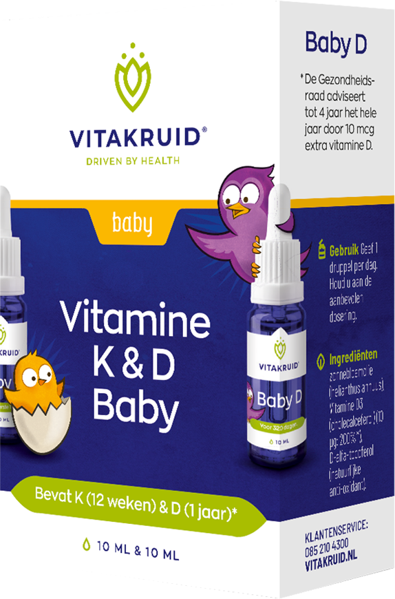 Vitamine K & D Baby (20ml)