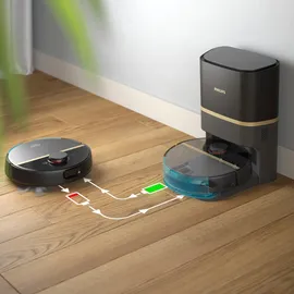 Philips HomeRun 7000 Series Aqua XU7100/01 Tiefschwarz/Gold mit Absaugstation