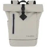 Travelite Basics Roll-Up Rucksack Plane Elfenbein - beige