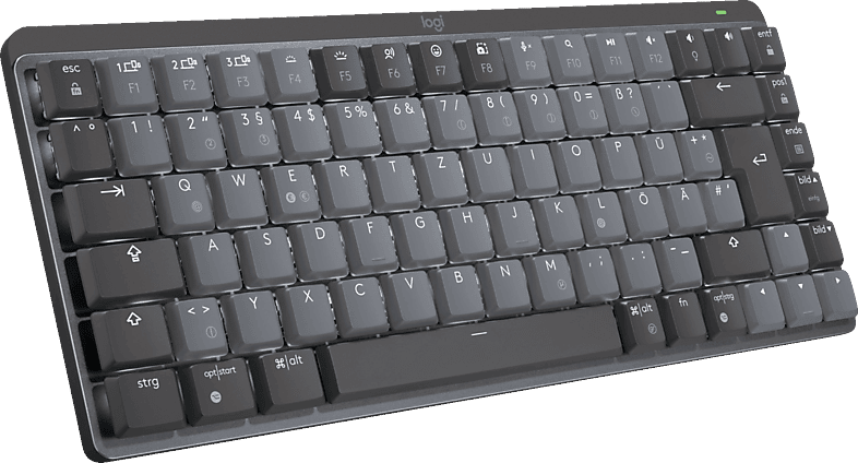 LOGITECH MX Mechanical Mini Tactile, Tastatur, kabellos, Graphite