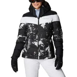 COLUMBIA Damen Jacke Abbott Peak Insulated Jacket, White Lookup Print, Black, White, XS