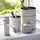 RIESS Vorratsdose mit Eschenholzdeckel Pure White 13 cm 1,35 l