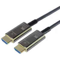 PremiumCord Ultra High Speed HDMI 2.1 Glasfaserkabel, 8K@60Hz vergoldet