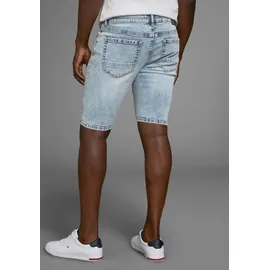 Bruno Banani Jeansshorts »Hutch-Shorts« gerade geschnittene kurze Beine, niedrige Leibhöhe Gr. 33 Länge 32, atlantic blu, , 10178258-33 Länge 32
