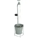 Expo-Börse KYNAST LED Solar Wasserhahn mit Eimer 17 x 16 x 62 cm warmweifl