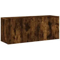 VidaXL TV-Wandschrank Räuchereiche 100x30x41 cm