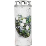 Jeka Grablicht Paperlight Herz Rosen 45 h weiß