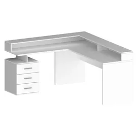 INOSIGN Eckschreibtisch New Selina Weiß