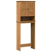 vidaXL Toilettenschrank VIGO Braun und Honigbraun 60 x 27 x 161 cm 4019127