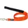 Red Dingo Hundeleine, unifarben, Orange, 12 mm x 1,2 m