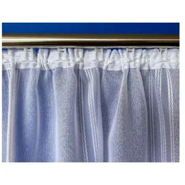 WECKBRODT Breslau Kräuselband 300 x 160 cm cremeweiß