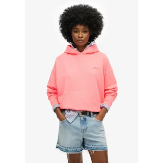 Superdry Kapuzensweatshirt »ESSENTIAL LOGO GD HOODIE« Superdry Fiery Coral