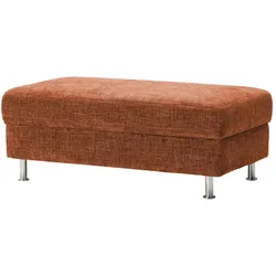 Polstermöbel Oelsa Polsterhocker  Selecta Home ¦ kupfer ¦ Maße (cm): B: 123 H: 44 T: 67.0