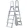 gre accessories Sicherheitsleiter Silber 120/132 cm