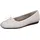 CLARKS Damen, Freckle Ice Ballerinas, White White Leather, 41 EU / 7 UK