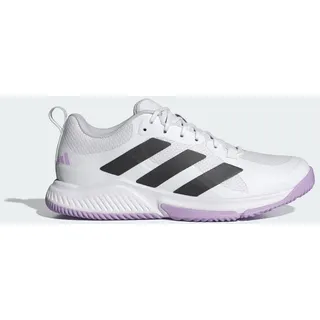 adidas Court Team Bounce 2.0 Damen Cloud White/Core Black/Powder Plum 44 2/3
