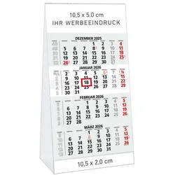 4-Monats-Tischaufstellkalender - 2026