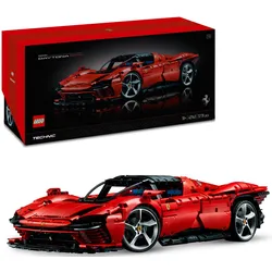 Konstruktionsspielsteine LEGO "Ferrari Daytona SP3 (42143), LEGO Technic", bunt, Spielbausteine, Kinder, Made in Europe