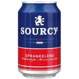 Sourcy Rot Sparkling Wasser mit Kohlensäure (24 x 0,33 Liter Dosen)