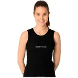 super.natural Grava Under ärmelloses T-shirt - Jet Black - XL