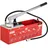 Vevor Prüfpumpe Abdrückpumpe Druckprüfpumpe Füllpumpe Befüllpumpe Druckprobepumpe Hydrostatische Testpumpe Hydraulikdruckprüfpumpe 25 bar / 2,5 MPa Wasserdruckprüfer 12 L Tankvolumen