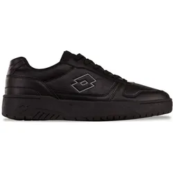 Sneaker LOTTO, Gr. 42, schwarz (schwarz, dunkelgrau), Synthetik, Kunstfaser, sportlich, Schuhe, - vielseitig zu kombinieren