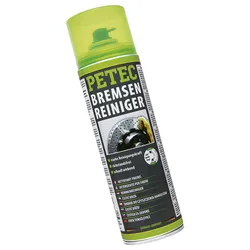 PETEC 70060 Bremsenreiniger Spray 500ml Acetonfrei Technische Sprays
