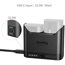 SmallRig 5492 Camera Battery Charger for DMW-BLK22